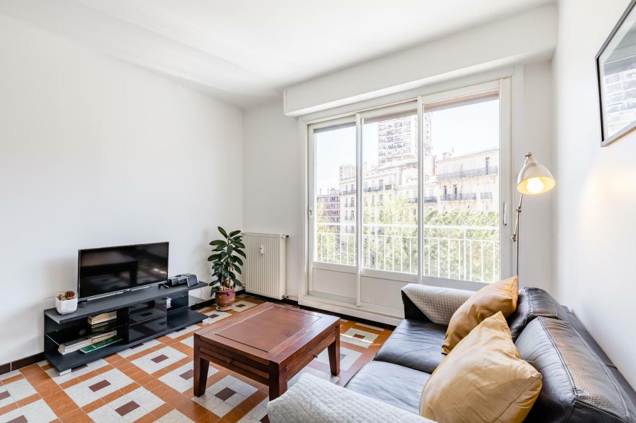 Teo Sud Les Balcons Du Nouveau Marseille, Lumineux, Spacieux Et Bien Equipe Eksteriør billede